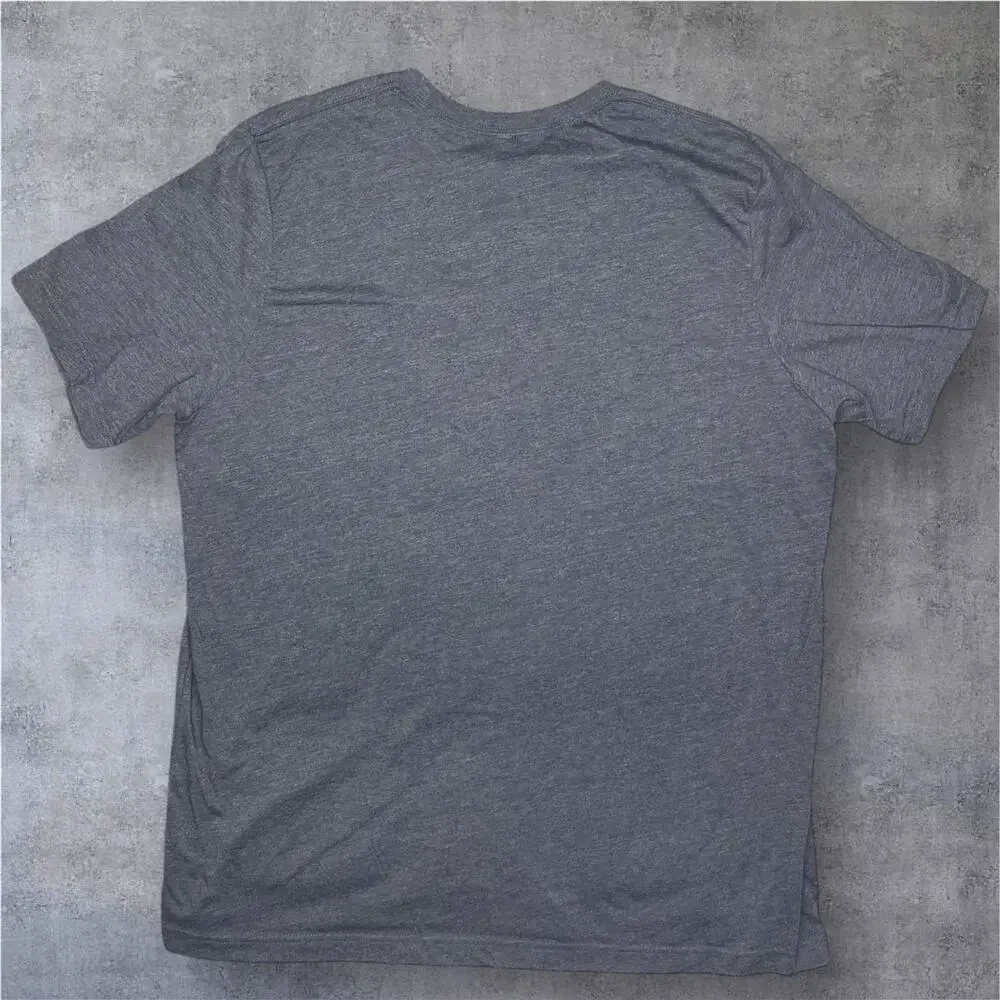 Bella+Canvas 2XL Dark Gray Tee Cancer Message USA Strong Nicaragua